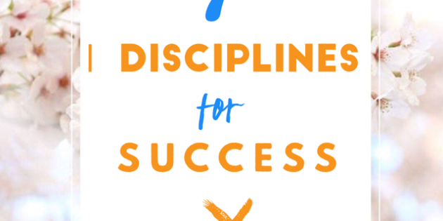 7 Diciplines for Success in 2018